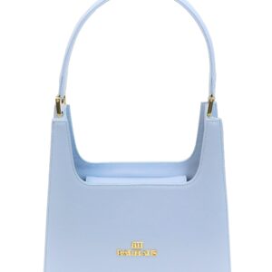 Borsa Mini Pyramì light blue