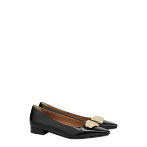 Ballerine in vitello abrasivo Bullion Pollini